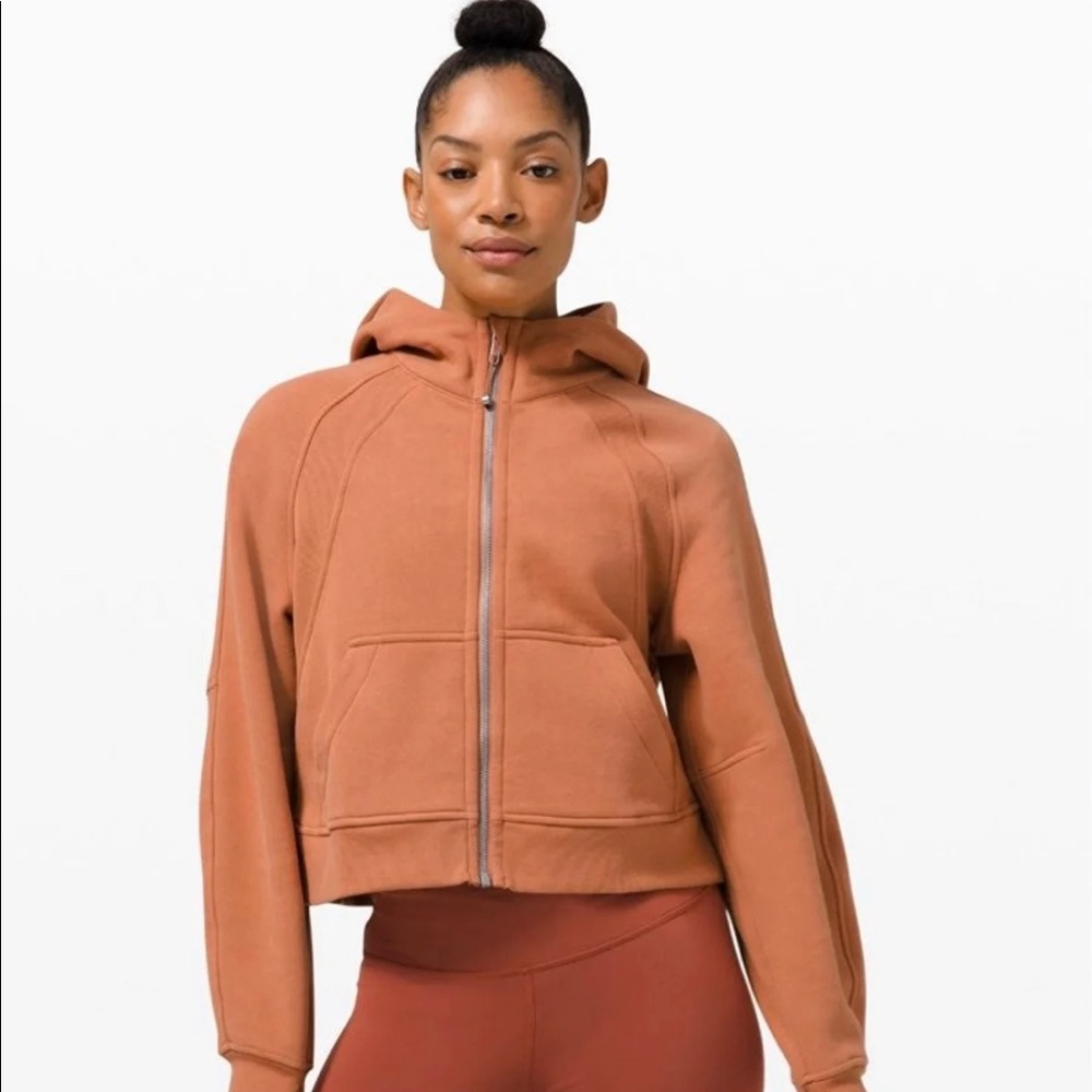 ISO Lululemon Oversized Full Zip, Desert Sun XS